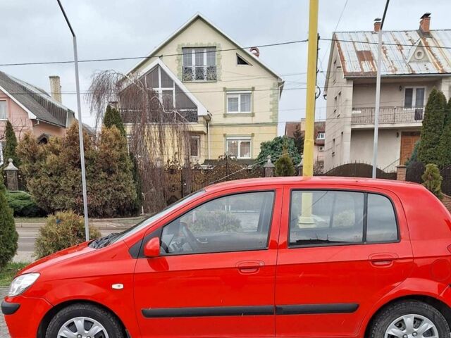 Червоний Хендай Гетц, об'ємом двигуна 1.4 л та пробігом 58 тис. км за 4500 $, фото 1 на Automoto.ua