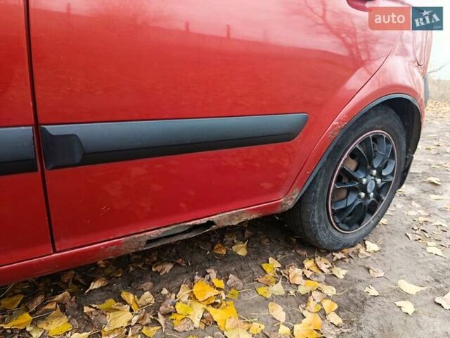 Красный Хендай Гетц, объемом двигателя 1.4 л и пробегом 290 тыс. км за 3000 $, фото 8 на Automoto.ua