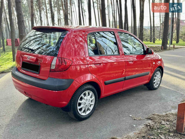 Красный Хендай Гетц, объемом двигателя 1.6 л и пробегом 147 тыс. км за 5999 $, фото 20 на Automoto.ua