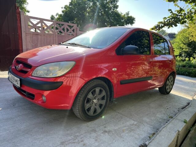 Красный Хендай Гетц, объемом двигателя 1.4 л и пробегом 283 тыс. км за 3500 $, фото 10 на Automoto.ua