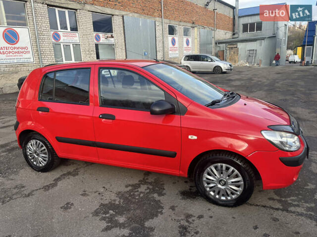 Червоний Хендай Гетц, об'ємом двигуна 1.09 л та пробігом 174 тис. км за 3900 $, фото 11 на Automoto.ua