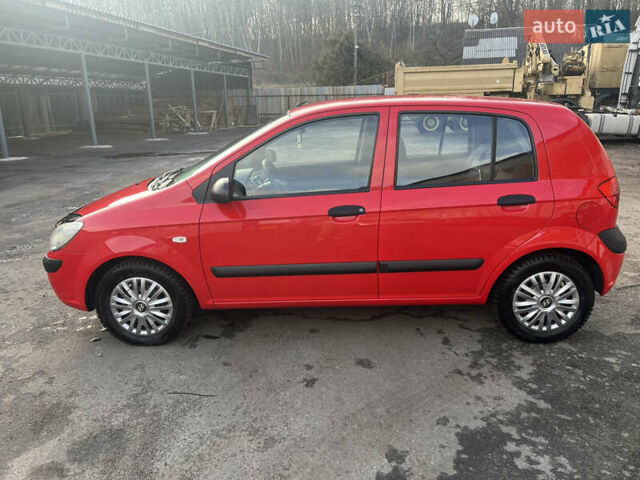 Червоний Хендай Гетц, об'ємом двигуна 1.09 л та пробігом 174 тис. км за 3900 $, фото 14 на Automoto.ua