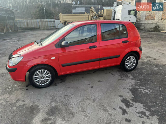 Червоний Хендай Гетц, об'ємом двигуна 1.09 л та пробігом 174 тис. км за 3900 $, фото 13 на Automoto.ua