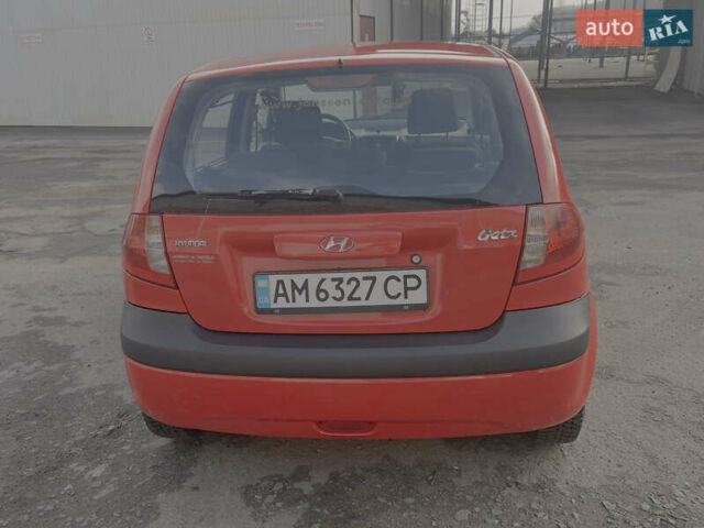 Червоний Хендай Гетц, об'ємом двигуна 1.09 л та пробігом 174 тис. км за 3900 $, фото 15 на Automoto.ua