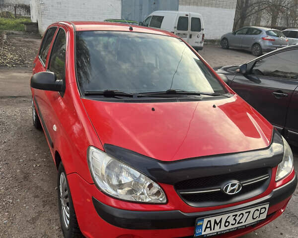 Червоний Хендай Гетц, об'ємом двигуна 1.09 л та пробігом 174 тис. км за 3900 $, фото 6 на Automoto.ua