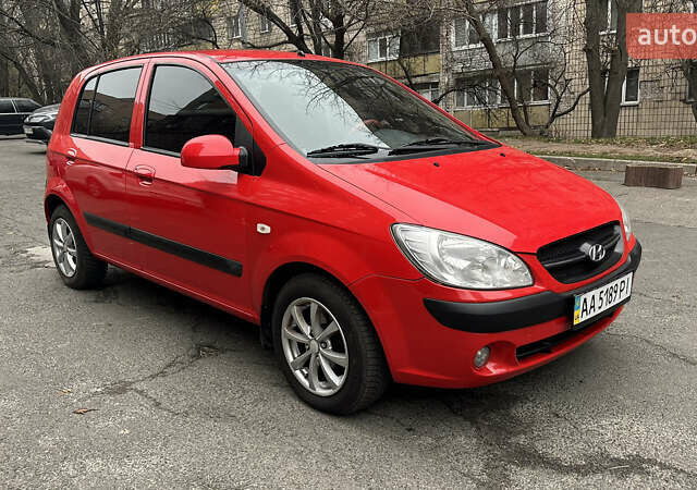 Красный Хендай Гетц, объемом двигателя 1.4 л и пробегом 143 тыс. км за 6600 $, фото 2 на Automoto.ua
