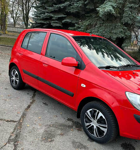 Червоний Хендай Гетц, об'ємом двигуна 1.4 л та пробігом 86 тис. км за 6500 $, фото 5 на Automoto.ua