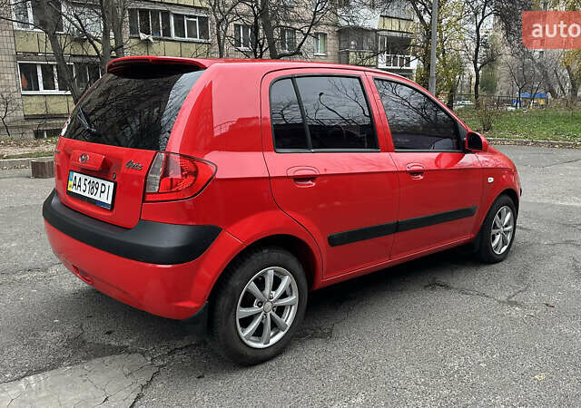 Красный Хендай Гетц, объемом двигателя 1.4 л и пробегом 143 тыс. км за 6600 $, фото 4 на Automoto.ua