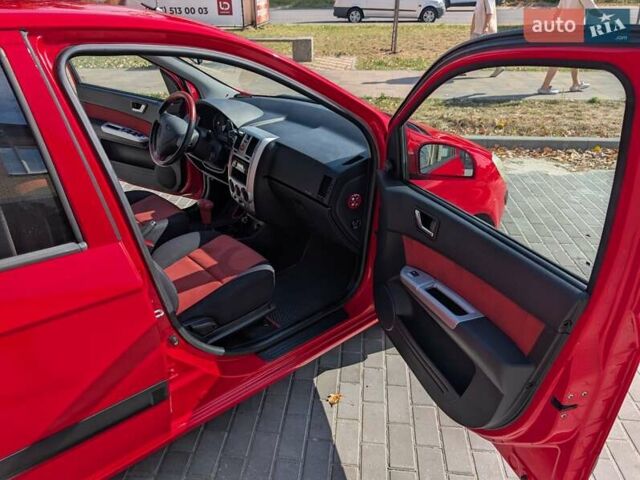 Красный Хендай Гетц, объемом двигателя 1.6 л и пробегом 115 тыс. км за 6700 $, фото 9 на Automoto.ua