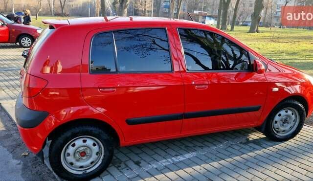 Красный Хендай Гетц, объемом двигателя 1.6 л и пробегом 120 тыс. км за 6700 $, фото 16 на Automoto.ua