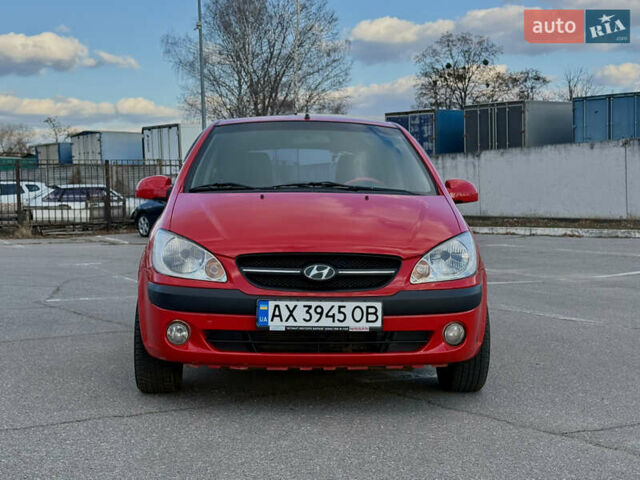 Червоний Хендай Гетц, об'ємом двигуна 1.4 л та пробігом 170 тис. км за 5800 $, фото 1 на Automoto.ua
