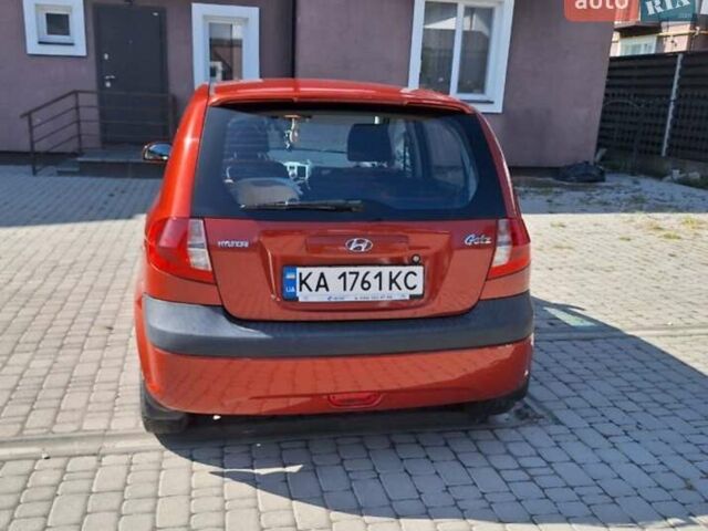 Червоний Хендай Гетц, об'ємом двигуна 1.4 л та пробігом 172 тис. км за 5999 $, фото 4 на Automoto.ua