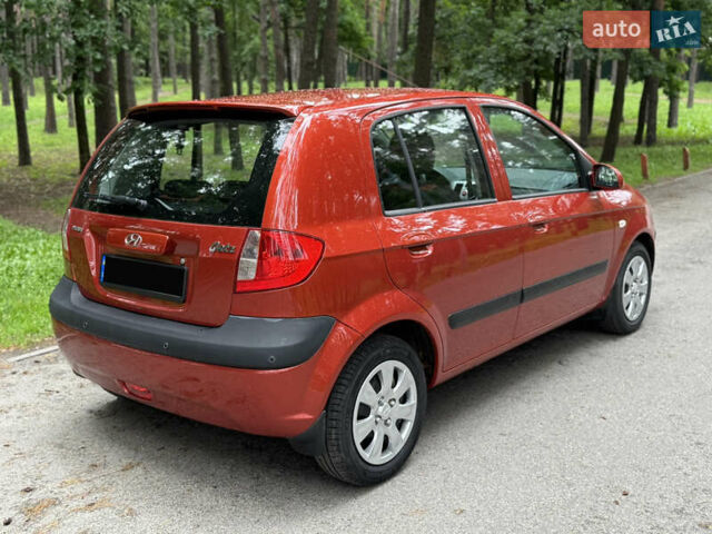 Червоний Хендай Гетц, об'ємом двигуна 1.4 л та пробігом 149 тис. км за 5999 $, фото 1 на Automoto.ua
