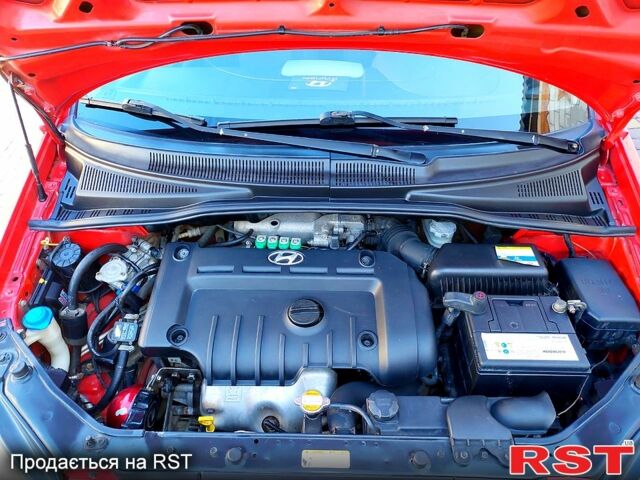 Красный Хендай Гетц, объемом двигателя 1.6 л и пробегом 98 тыс. км за 5950 $, фото 9 на Automoto.ua