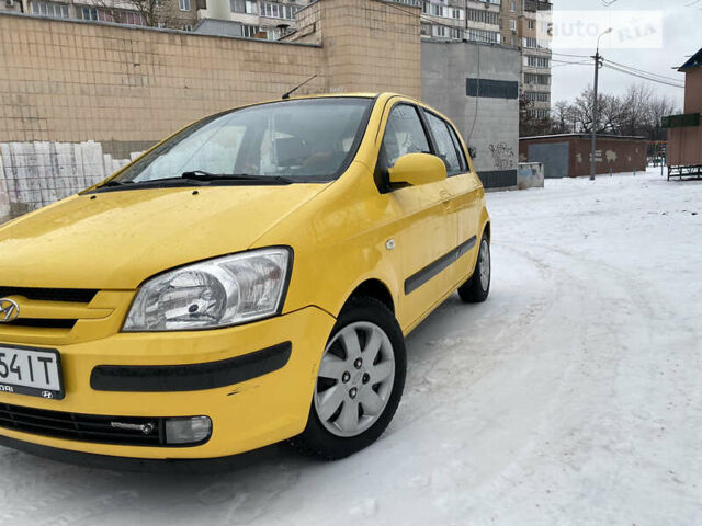 Жовтий Хендай Гетц, об'ємом двигуна 1.4 л та пробігом 190 тис. км за 4300 $, фото 2 на Automoto.ua