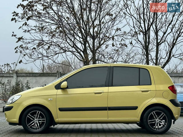 Желтый Хендай Гетц, объемом двигателя 1.4 л и пробегом 170 тыс. км за 4900 $, фото 9 на Automoto.ua