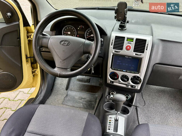 Желтый Хендай Гетц, объемом двигателя 1.4 л и пробегом 170 тыс. км за 4900 $, фото 14 на Automoto.ua