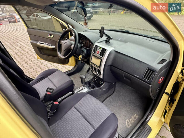Желтый Хендай Гетц, объемом двигателя 1.4 л и пробегом 170 тыс. км за 4900 $, фото 25 на Automoto.ua