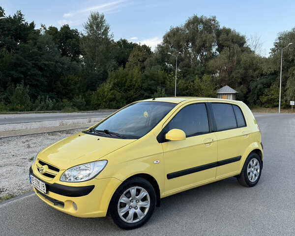 Желтый Хендай Гетц, объемом двигателя 1.4 л и пробегом 203 тыс. км за 5200 $, фото 4 на Automoto.ua