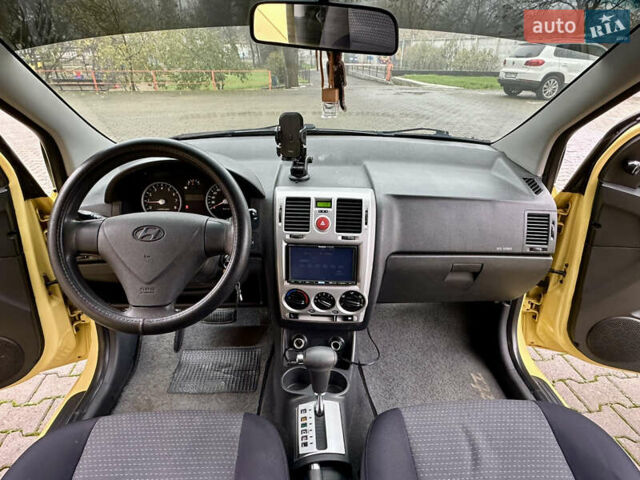 Желтый Хендай Гетц, объемом двигателя 1.4 л и пробегом 170 тыс. км за 4900 $, фото 16 на Automoto.ua