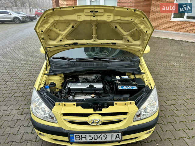 Желтый Хендай Гетц, объемом двигателя 1.4 л и пробегом 170 тыс. км за 4900 $, фото 28 на Automoto.ua