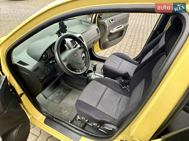 Желтый Хендай Гетц, объемом двигателя 1.4 л и пробегом 170 тыс. км за 4900 $, фото 17 на Automoto.ua