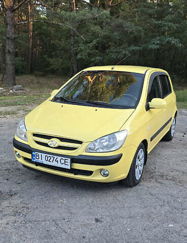 Жовтий Хендай Гетц, об'ємом двигуна 1.4 л та пробігом 198 тис. км за 5500 $, фото 14 на Automoto.ua