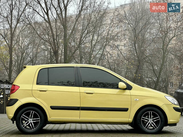 Желтый Хендай Гетц, объемом двигателя 1.4 л и пробегом 170 тыс. км за 4900 $, фото 10 на Automoto.ua