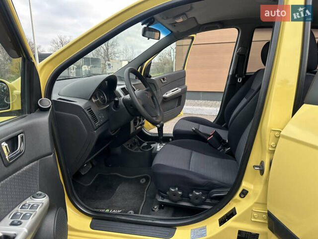 Жовтий Хендай Гетц, об'ємом двигуна 1.4 л та пробігом 144 тис. км за 5170 $, фото 2 на Automoto.ua