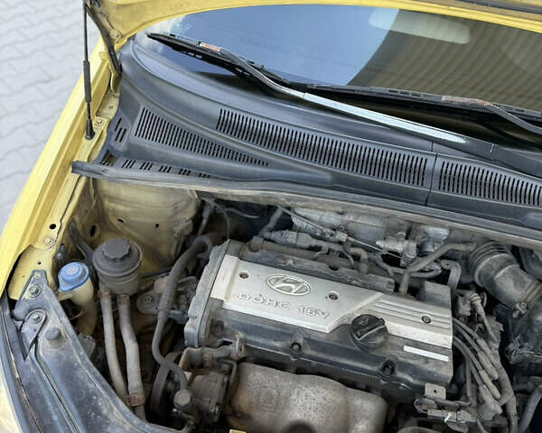 Жовтий Хендай Гетц, об'ємом двигуна 1.4 л та пробігом 198 тис. км за 4500 $, фото 11 на Automoto.ua