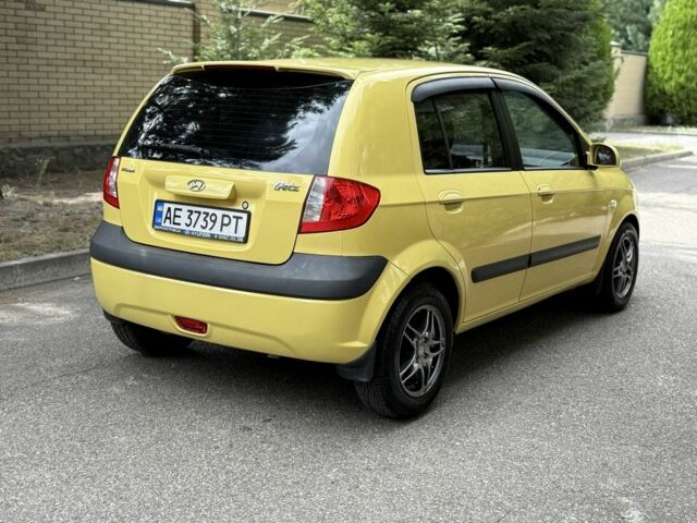 Жовтий Хендай Гетц, об'ємом двигуна 1.4 л та пробігом 143 тис. км за 5999 $, фото 2 на Automoto.ua