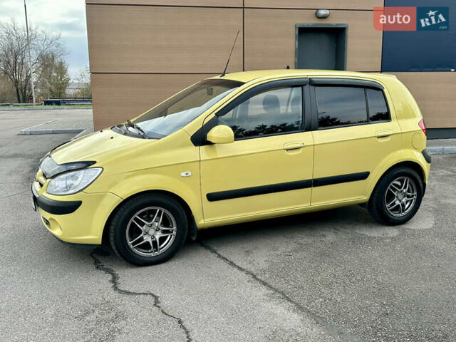 Жовтий Хендай Гетц, об'ємом двигуна 1.4 л та пробігом 144 тис. км за 5170 $, фото 1 на Automoto.ua