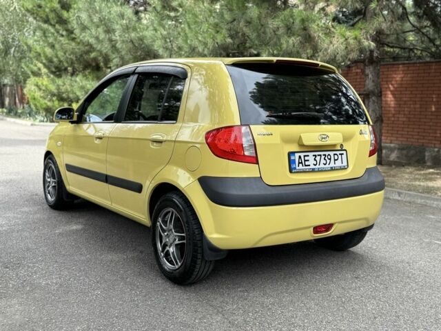 Жовтий Хендай Гетц, об'ємом двигуна 1.4 л та пробігом 143 тис. км за 5999 $, фото 3 на Automoto.ua