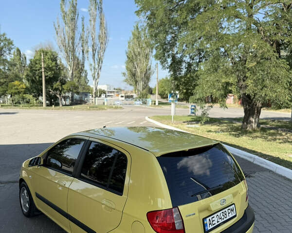 Жовтий Хендай Гетц, об'ємом двигуна 1.4 л та пробігом 198 тис. км за 4500 $, фото 6 на Automoto.ua