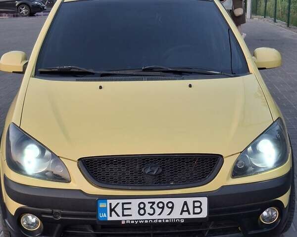Жовтий Хендай Гетц, об'ємом двигуна 1.4 л та пробігом 240 тис. км за 5550 $, фото 5 на Automoto.ua