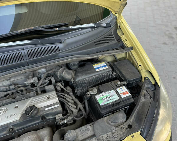 Жовтий Хендай Гетц, об'ємом двигуна 1.4 л та пробігом 198 тис. км за 4500 $, фото 16 на Automoto.ua