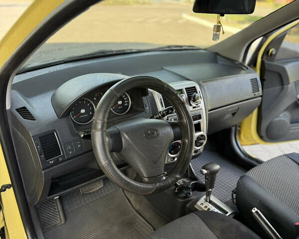 Жовтий Хендай Гетц, об'ємом двигуна 1.4 л та пробігом 198 тис. км за 4500 $, фото 15 на Automoto.ua
