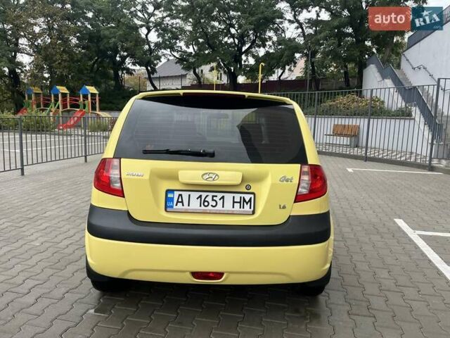 Хендай Гетц 2008 у Фастове на Automoto.ua Жовтий Хендай Гетц, об'ємом двигуна 1.6 л та пробігом 185 тис. км за 4999 $, фото 11 на Automoto.ua