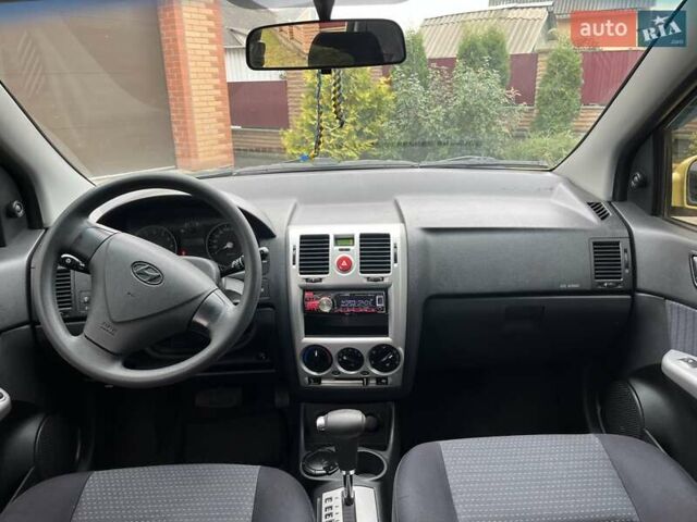 Хендай Гетц 2008 у Фастове на Automoto.ua Жовтий Хендай Гетц, об'ємом двигуна 1.6 л та пробігом 185 тис. км за 4999 $, фото 1 на Automoto.ua