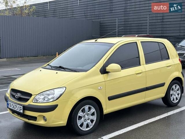 Жовтий Хендай Гетц, об'ємом двигуна 1.6 л та пробігом 93 тис. км за 6400 $, фото 4 на Automoto.ua