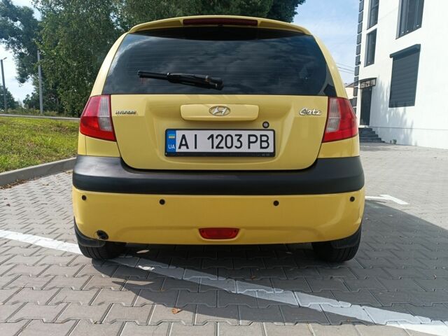 Желтый Хендай Гетц, объемом двигателя 1.4 л и пробегом 180 тыс. км за 4000 $, фото 3 на Automoto.ua