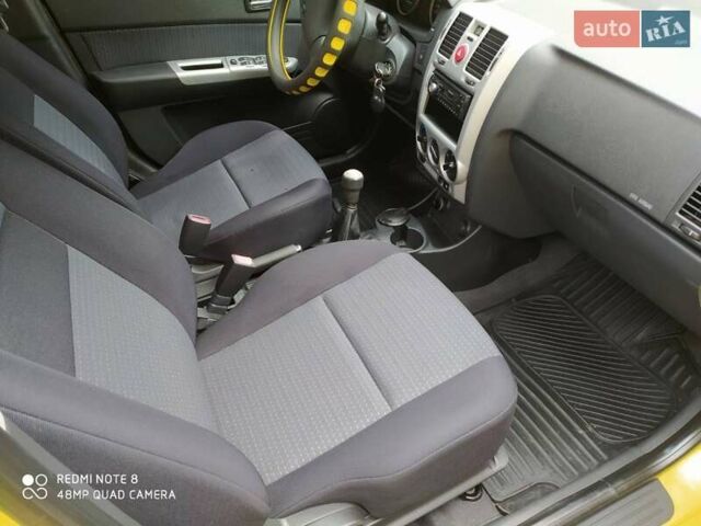 Жовтий Хендай Гетц, об'ємом двигуна 1.4 л та пробігом 37 тис. км за 5200 $, фото 33 на Automoto.ua