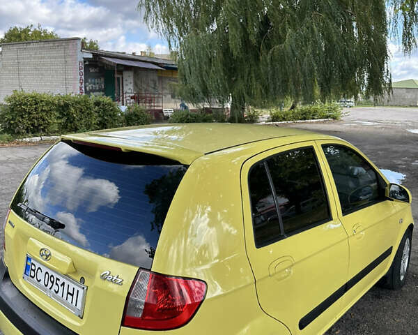 Жовтий Хендай Гетц, об'ємом двигуна 1.4 л та пробігом 207 тис. км за 4700 $, фото 11 на Automoto.ua
