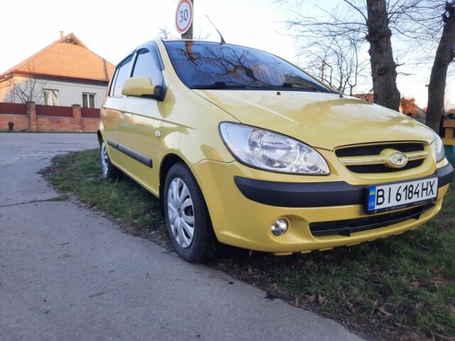 Желтый Хендай Гетц, объемом двигателя 1.4 л и пробегом 250 тыс. км за 3900 $, фото 11 на Automoto.ua
