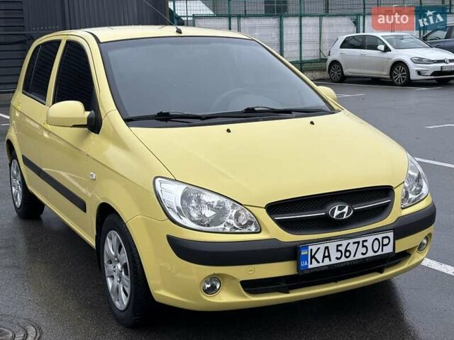 Жовтий Хендай Гетц, об'ємом двигуна 1.6 л та пробігом 93 тис. км за 6400 $, фото 13 на Automoto.ua