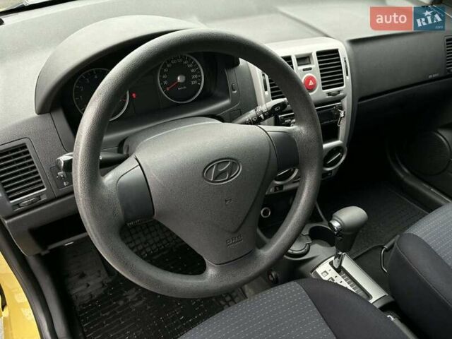 Жовтий Хендай Гетц, об'ємом двигуна 1.6 л та пробігом 93 тис. км за 6400 $, фото 20 на Automoto.ua