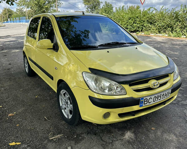Жовтий Хендай Гетц, об'ємом двигуна 1.4 л та пробігом 207 тис. км за 4700 $, фото 7 на Automoto.ua