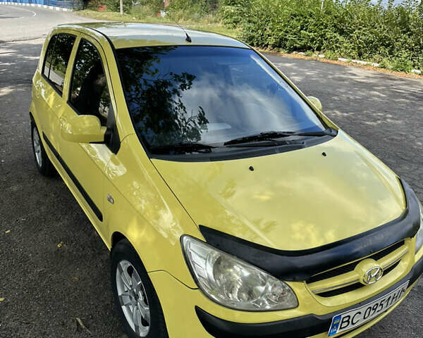 Жовтий Хендай Гетц, об'ємом двигуна 1.4 л та пробігом 207 тис. км за 4700 $, фото 10 на Automoto.ua