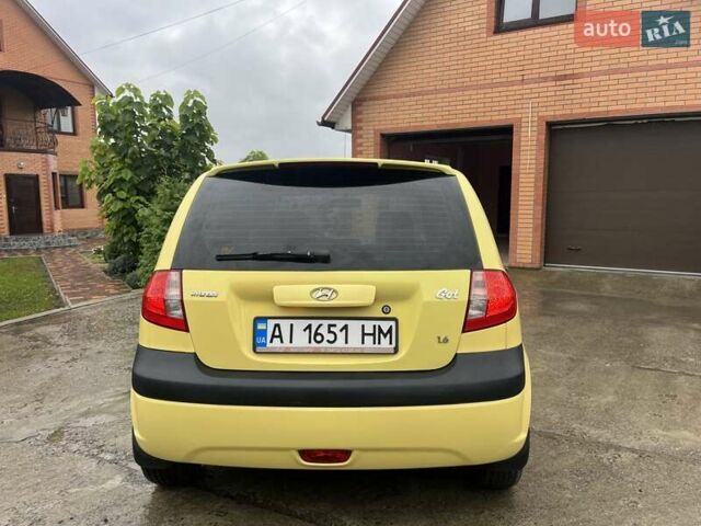 Хендай Гетц 2008 у Фастове на Automoto.ua Жовтий Хендай Гетц, об'ємом двигуна 1.6 л та пробігом 185 тис. км за 4999 $, фото 33 на Automoto.ua