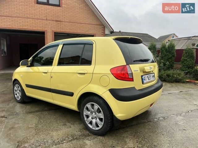 Хендай Гетц 2008 у Фастове на Automoto.ua Жовтий Хендай Гетц, об'ємом двигуна 1.6 л та пробігом 185 тис. км за 4999 $, фото 34 на Automoto.ua